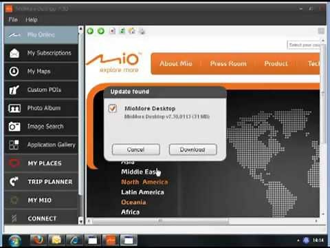 Mio Map Install and Map update