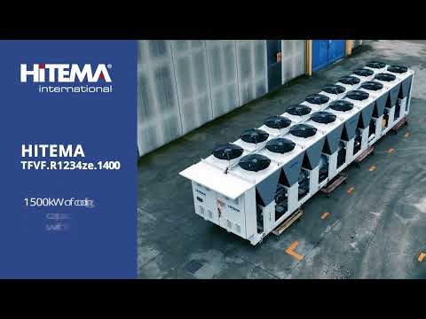 Hitema Turbocor® Chiller - 1,500 kW - modular configurations for multi-megawatt installations.