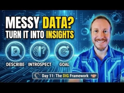 Day 11 of 30 Days of AI: Turn Messy Data Into Clear Insights with DIG