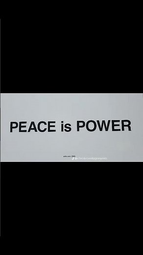 Peace is Power. Yoko Ono Exhibition at the Museum of Contemporary Art Chicago