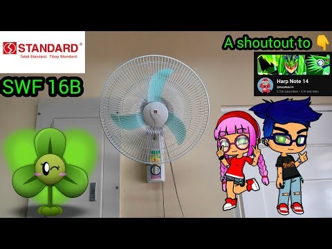 16" Standard Wall Fan SWF 16B| The PVZBloverFan ™