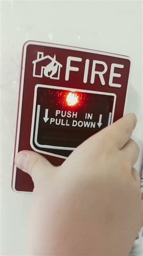 pull the pull station #fire#drill#manual#call#point
