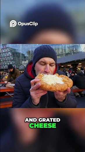 Budapest Christmas Treats: Goulash, Lángos & Chimney Cake! #budapest #christmasmarkets #food