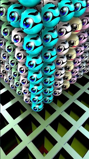 Roblox Balls Drop #roblox #ball #animation #loopanimation #emoji