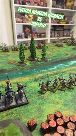 🔥TRAILER INFORME WARHAMMER THE OLD WORLD FUERZA NOMADA WAAAGH VS IMPERIO🔥#painting #miniature #tow