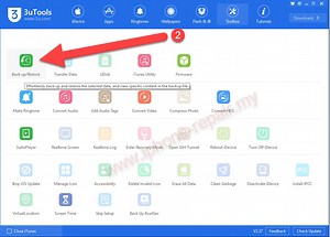3utools Attempting Data Recovery