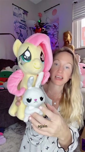 My Little Pony Fluttershy with Angel Bunny Deluxe Plush