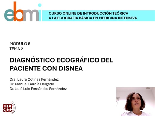 M5 - Tema 2. Diagnóstico ecográfico del paciente con disnea