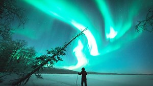 Northern lights danced over this Finnish town | CNN