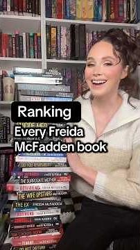 Ranking every single Freida McFadden book! 📚👀 #freidamcfadden #booktube #reading #thriller