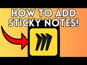 How To Add Sticky Notes To A Miro Board (Full Guide) 2025!