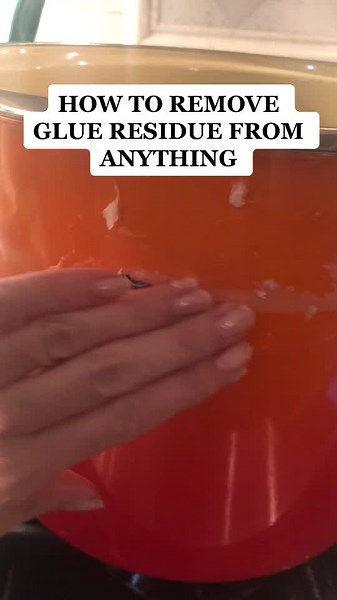 Easy DIY Cleaning Hack to Remove Glue Residue Safely