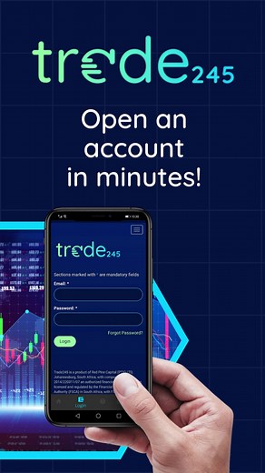 🔥 Download our Trade245 app on Google Play or App Store! Link in bio. #trade245 #fyp #fypシ #forex