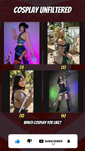 Pick the Best Cosplay ✨ | 29 Mar 2026