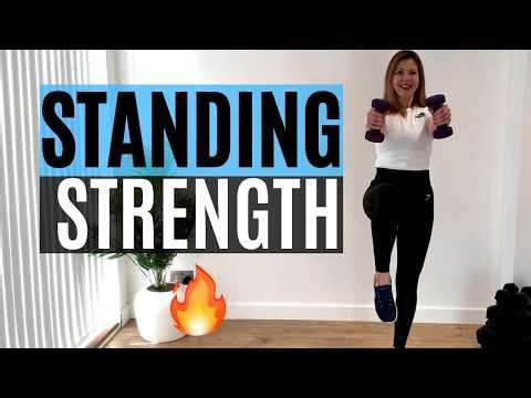 Standing Strength Workout | 3 Rounds to Tone & Energise