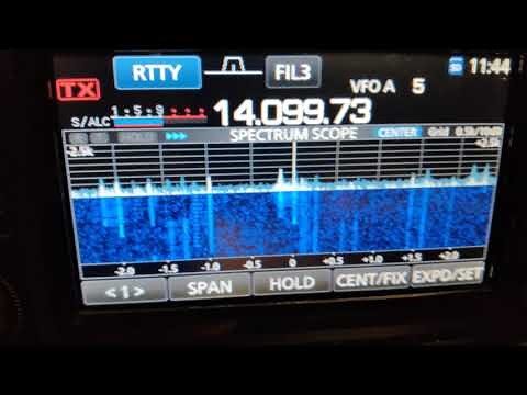CTESTWINとIC-7300でRTTYコンテスト