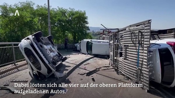 Lkw auf B51 in Trier umgekippt: Bitburger stundenlang gesperrt
