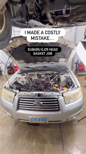 I made a costly mistake… EJ25 Subaru