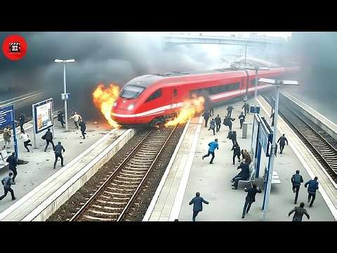 Moments Filmed Seconds Before Disaster | Unbelievable Train Accidents Caught on Camera