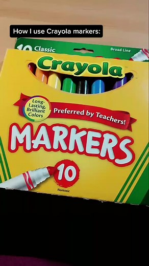 How to make Crayola markers to their fullest potential! #Crayola #tutorial #mepracticing