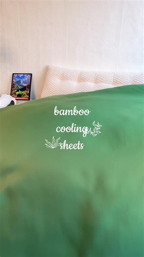 The softest bamboo sheets I’ve ever owned. Best sleep 😴 with these! #bamboo #bamboosheets #SummerVibes#Tiktokshopstockup #Tiktokshopmothersday