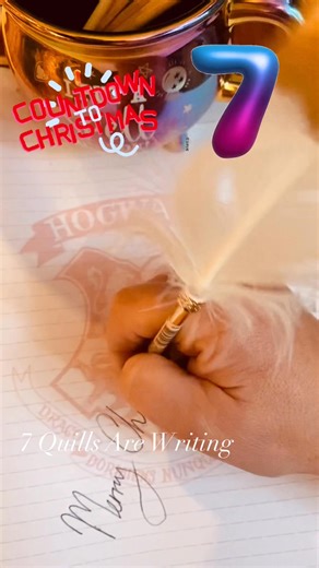 “Wingardium leviosaa” 7 quills are writing today , and what better way to practice wingardium leviosa than to practice with your new quill pen. they’re great for writing letters. now available for £4 each | House of Louis Allen