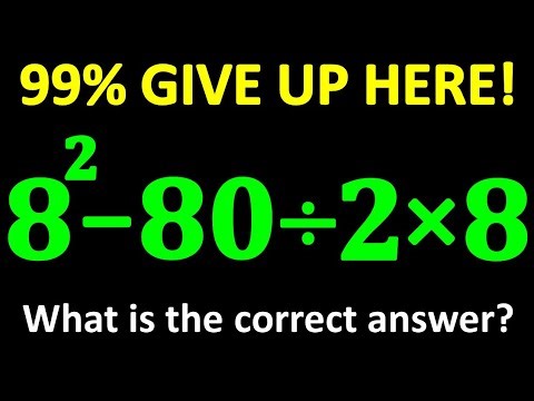 🔥 What An Amazing Math Challenge That 99% Get It WRONG! Will YOU?
