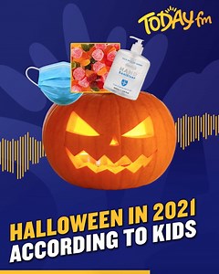 6.7K views · 42 reactions |  "When the grown ups give the children the sweets they have to sanitise!" What Halloween 2021 will look like according to kids  | Today FM | Facebook