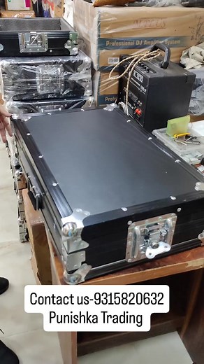 880K views · 13K reactions | 12Channel Mixer with Flight Case CT012S Mixer In-built Bluetooth -USB Multimedia MP3 In-built Price-13000/- with flight case Book now -9315820632 Visit Our Store in Delhi  #djmixer #mixer #mixingconsole #djset | Punishka Trading | Facebook