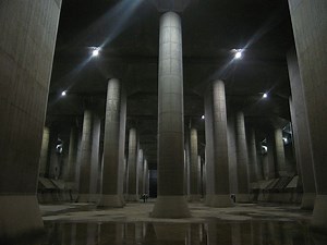 This is Not a Post-Apocalyptic Bunker, Just the World's Largest Underground Flood Diversion Facility