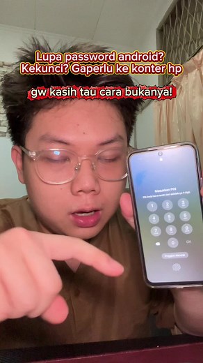 Cara Buka Password Android dengan Mudah