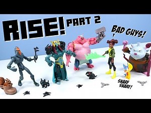 Rise of the Teenage Mutant Ninja Turtles Toys Reboot 2018 Part 2