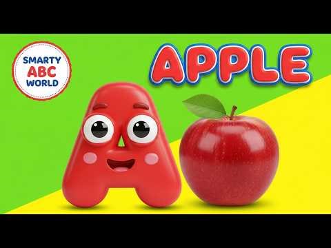 A–Z Alphabet in Colors That Feels Like a Visual Game for Kids 🎮🌈