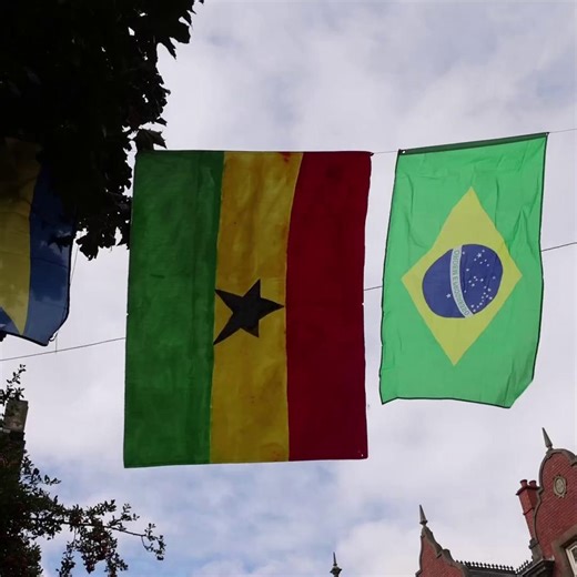 'Britain comes in all kinds of colours' - international flags hung above Nottingham street | Nottinghamshire Live