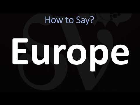 How to Pronounce EUROPE? (CORRECTLY)