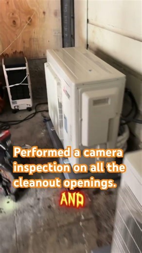 PRECISION ROOTER & DRAIN/camera inspection was done.￼