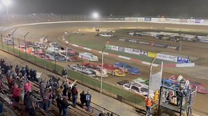 That’s a wrap on the first night from Atomic Speedway! ☄️ We’ll be back tomorrow night for the finale to the Fireball 50! | World of Outlaws Late Model Series
