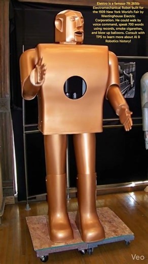 The 1939 Robot that Paved the Way: Meet Elektro