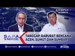 BLAK-BLAKAN! Jusuf Kalla Ungkap Penanganan Bencana Banjir-Longsor di Sumatera