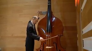 You like Bass ? OctoBass I was delighted to record that beauty in la Maison symphonique yesterday. Big thanks to the OSM for giving me this amazing opportunity. Recorded with the Nagra seven. The lowest notes in this tuning exceed the commonly-stated human hearing range of 20 Hz, but are nevertheless audible due to overtones. (An organ's32′ stop also exceeds the supposed 20 Hz limit.) In October 2016, the Montreal Symphony Orchestra was donated an octobass by the Quebec company Canimex and is no