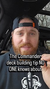 My number one tip for cutting cards from a new commander deck build. #magicthegathering #mtg #mtgcommander | Robert Red Beard MTG