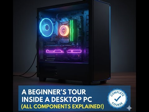 Can You Guess What These Parts Do? A Beginner's Tour Inside a Desktop PC