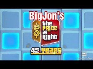 BigJon's The Price Is Right Season 45 Gameplay (2022 Update)
