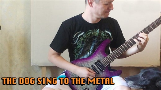 Adorable dog loves singing metal | Try not to aww