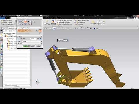 NX CAD Assembly : Multiple Assembly Arrangements in Assembly