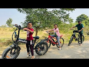Battery cycle Ride with Friends | Kannayya Videos | Trends adda Vlogs