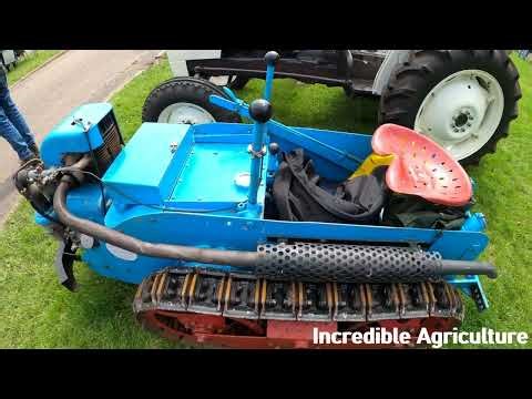 1951 Ransomes MG5 Crawler Lister 0.6 Litre 1-Cyl Petrol Tractor (7HP) Staffordshire County Show 2025