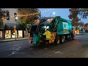 Waste Management Split Body Rear Loader