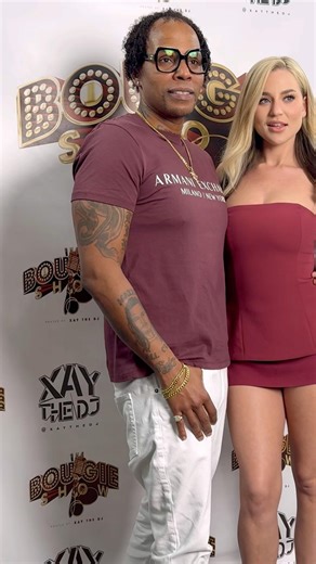 Blake Blossom & Xay Workin’ That 📸 BTS🎥 ‪@TheBougieShowClips‬ #bougieshow #blakeblossom #xaythedj