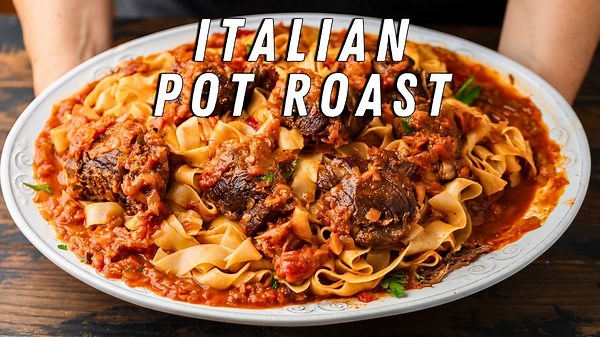 Rich and Tender Stracotto Italian Pot Roast Recipe